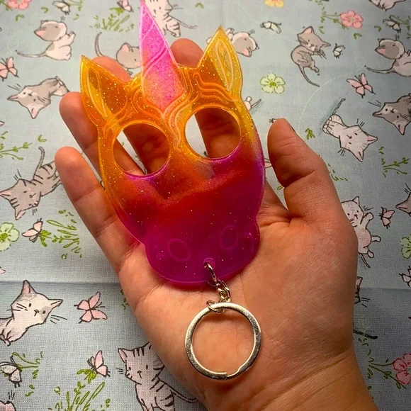 Unicorn self defense keychain - Picture 2 of 2